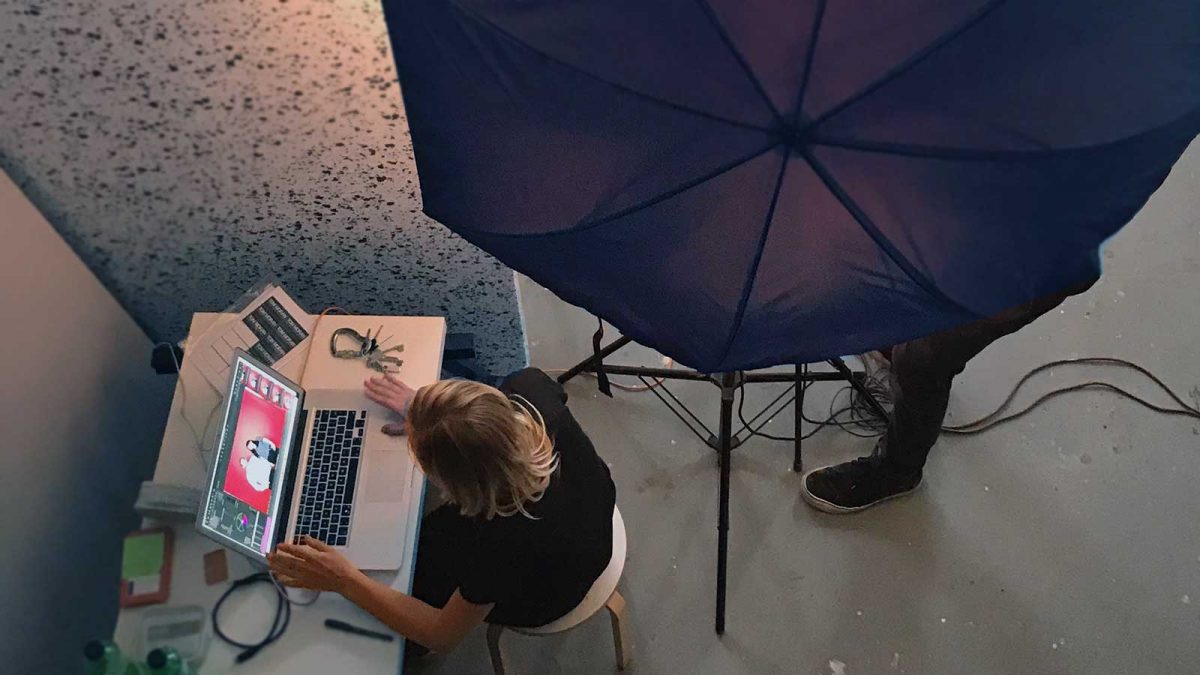 Behind the scenes at the first Yourbill photoshoot