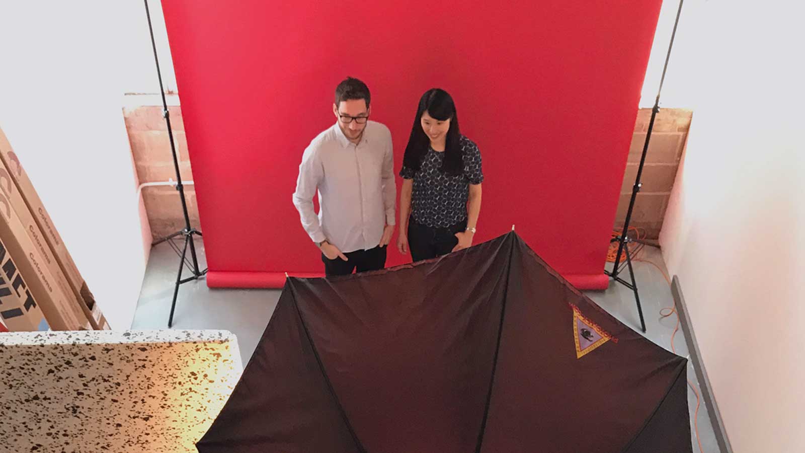 Behind the scenes at the Yourbill photoshoot